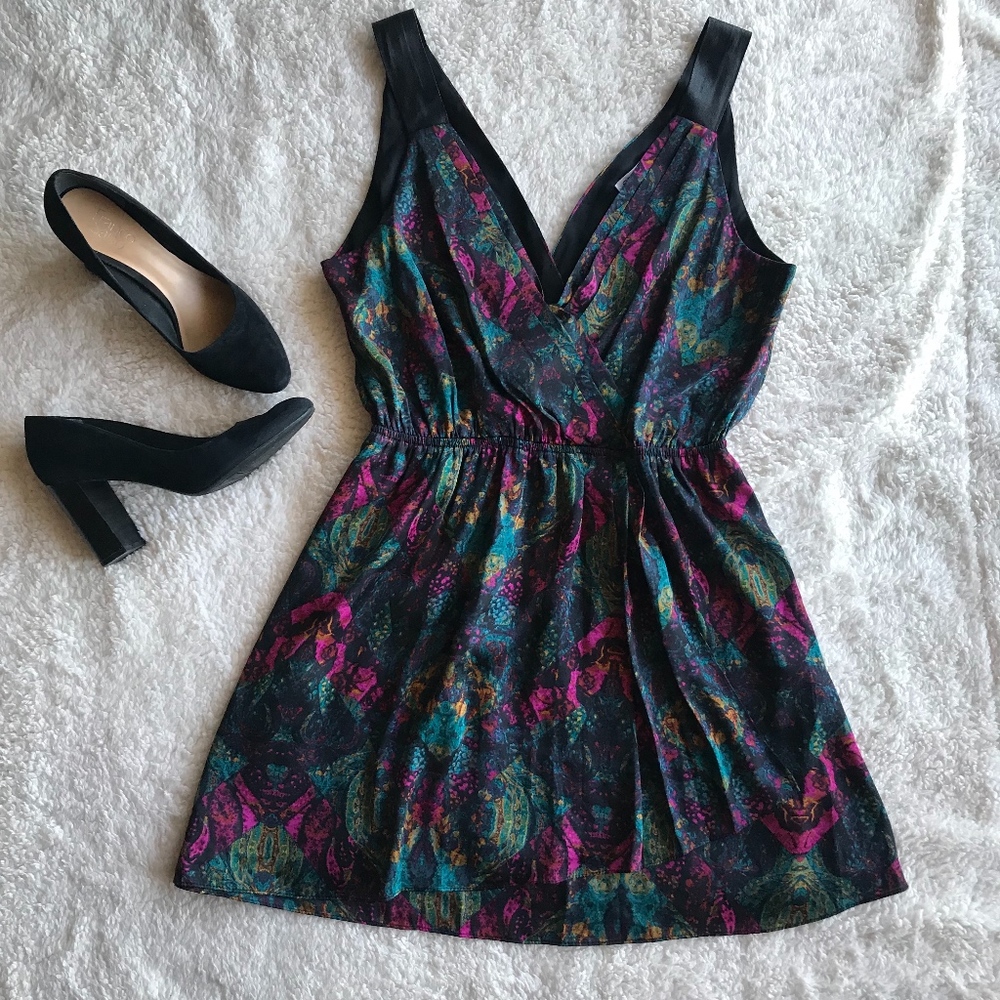 BCBGeneration Elastic Waist Dress Size L